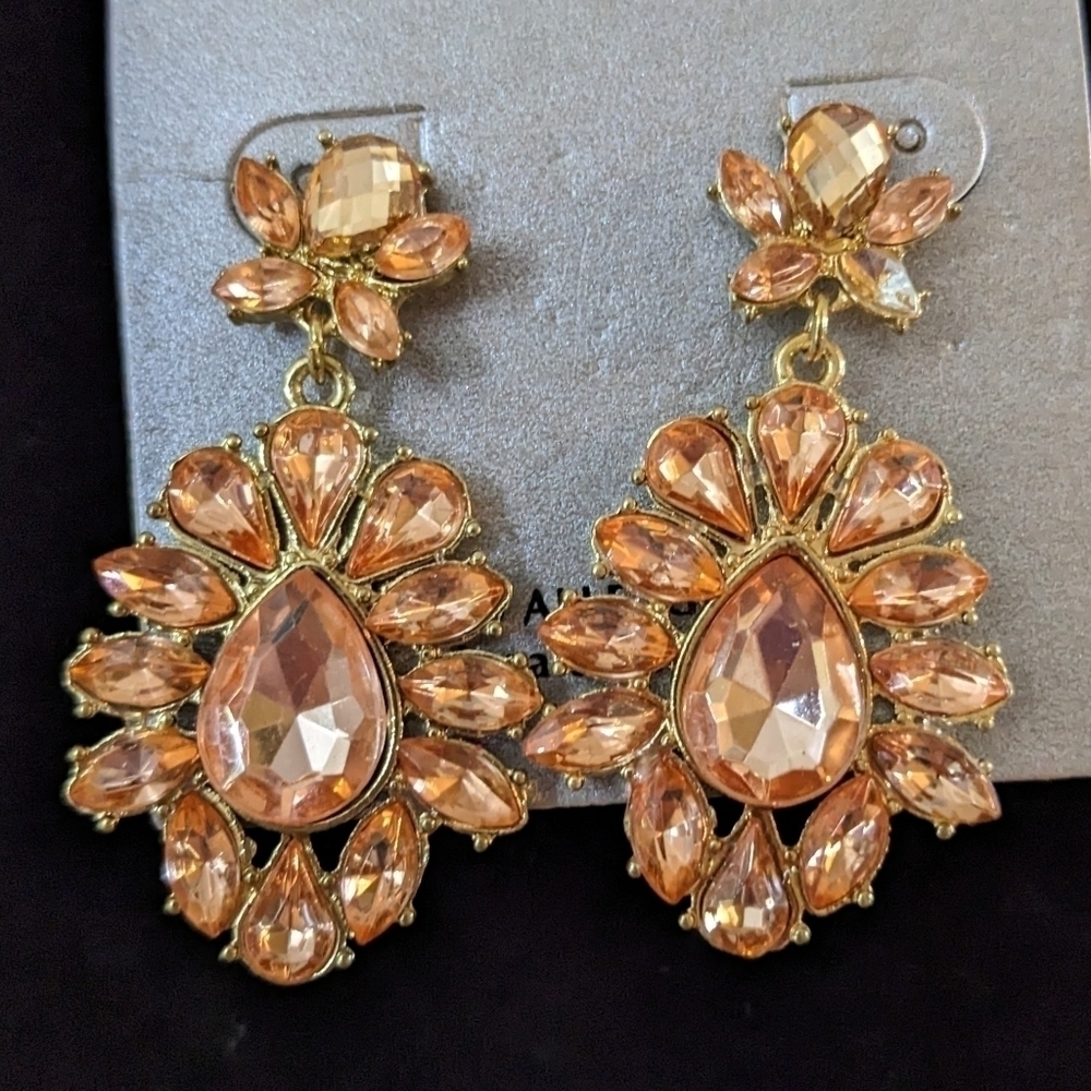 New antique style costume jewelry stud earrings, T2B2F